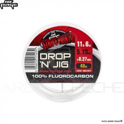 Fil fluorocarbone FOX RAGE Drop n jig fluorocarbon 24 Ø 0.22mm
