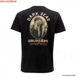 T Shirt GRUNDENS X DARK SEAS Seaworthy SS Black M