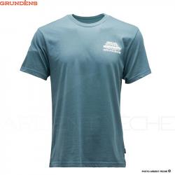 T Shirt GRUNDENS Tall ship SS Dark slate XL