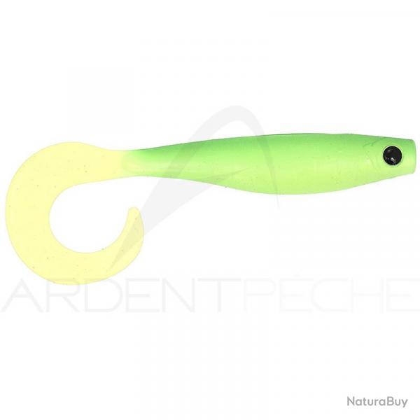 Leurre souple HYPERLASTICS Curlyminn round jig head 6 14g Psychedelic chart