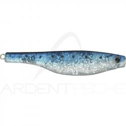 Leurre souple HYPERLASTICS Dartspin round jig head 5.5 14g French iwashi/Silver