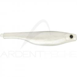 Leurre souple HYPERLASTICS Dartspin round jig head 5.5 14g White/Charteuse