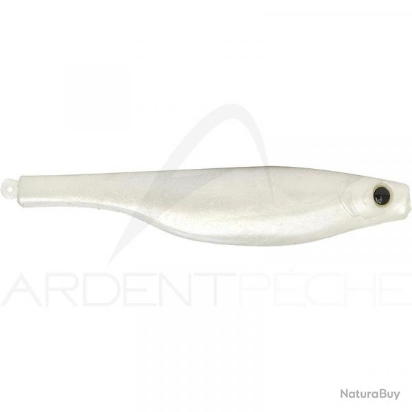 Leurre souple HYPERLASTICS Dartspin round jig head 7 14g White/Charteuse