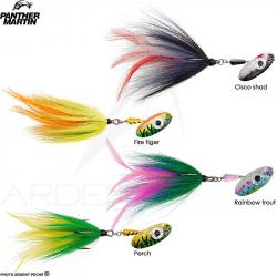 Cuiller tournante PANTHER MARTIN Big eyes muskie PMMKBE Perch 21.6cm