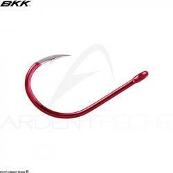 Hameçon simple BKK Red octopus beak straight eye H5/0