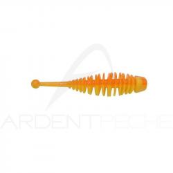 Leurre souple BERKLEY Powerbait power naiad 70 Fluo orange/Sunshine yellow