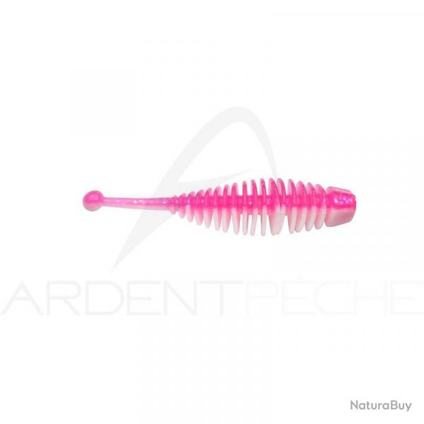 Leurre souple BERKLEY Powerbait power naiad 70 Pink/White