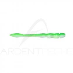 Leurre souple BERKLEY Powerbait power flail 70 Spring green/White