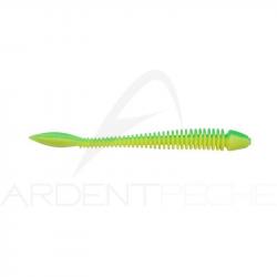 Leurre souple BERKLEY Powerbait power flail 70 Spring green/Sunshine yellow