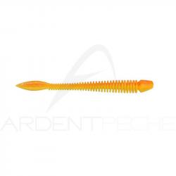 Leurre souple BERKLEY Powerbait power flail 90 Fluo orange/Sunshine yellow