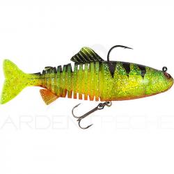 Leurre souple FOX RAGE Replicant jointed 15cm Perch UV