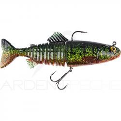 Leurre souple FOX RAGE Replicant jointed 15cm Fire pike UV