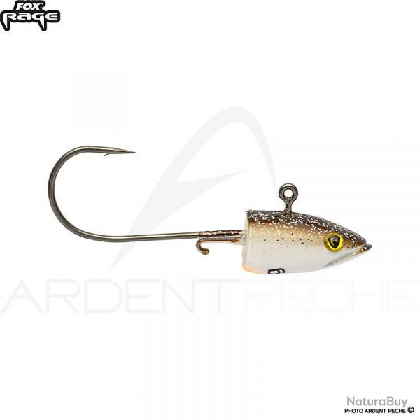 Tte plombe FOX RAGE Eel head Natural 17g - H3/0