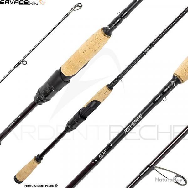 Canne spinning SAVAGE GEAR Revenge SG6 Medium game 2.43m / 7-25g