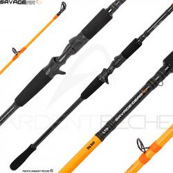 Canne casting SAVAGE GEAR Orange LTD Big bait BC 2.59m / 110 - 220g