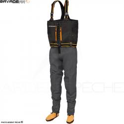 Waders respirants SAVAGE GEAR SG8 Chest zip wader LL