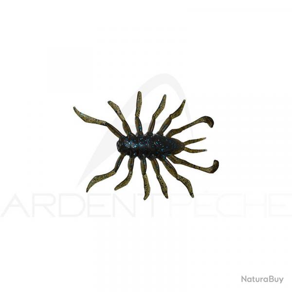 Leurre souple ILLEX RV Bug 1.5 Dark green pumpkin blue