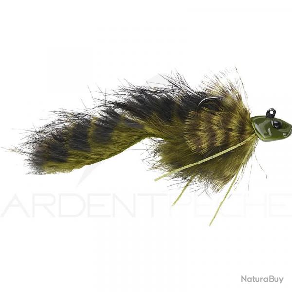 Bucktail jig SAKURA Chabio Zn M 2.5g OL Olive