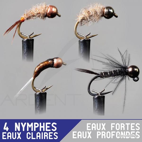 Montage nymphe GARBOLINO Dbut de saison eaux fortes / eaux claires