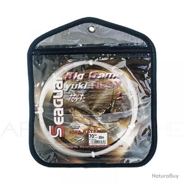 Fils fluorocarbone YUKI SEAGUAR Neox big game 10m  1.48mm