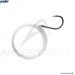 Hameçon simple monté YUKI YM15 H4 / 0.26mm / 2m