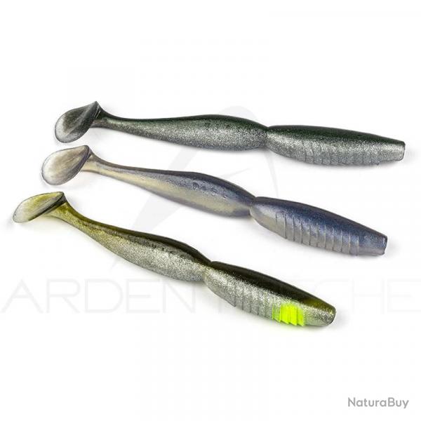 Pack de 3 leurres souples MEGABASS Super spindle worm 5