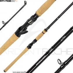Canne casting SAVAGE GEAR Alpha SG6 Monster bait 2.46m / 110-220g