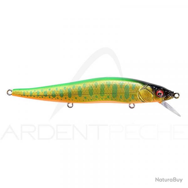 Poisson nageur MEGABASS Great hunting 110 LZ Lime back gold OB