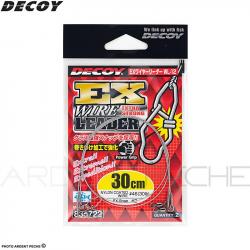 Bas de ligne DECOY WL-12 EX Wire leader 20cm