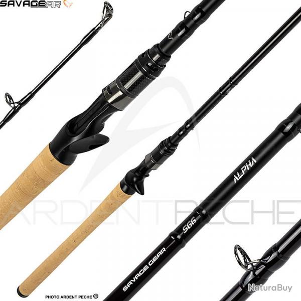 Canne casting SAVAGE GEAR Alpha SG6 Swimbait 2.41m / 130-250g