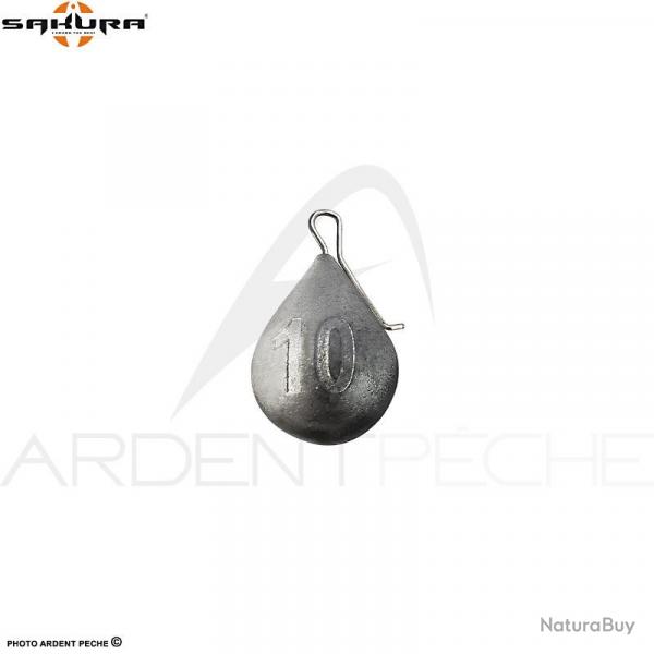Lest SAKURA Clip poire sinker 17g