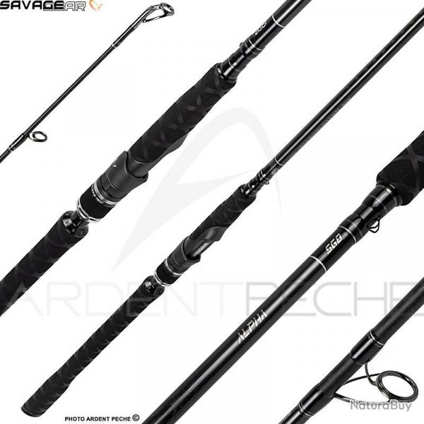 Canne spinning SAVAGE GEAR Alpha SG8 Big bait 2.43m / 28-112g