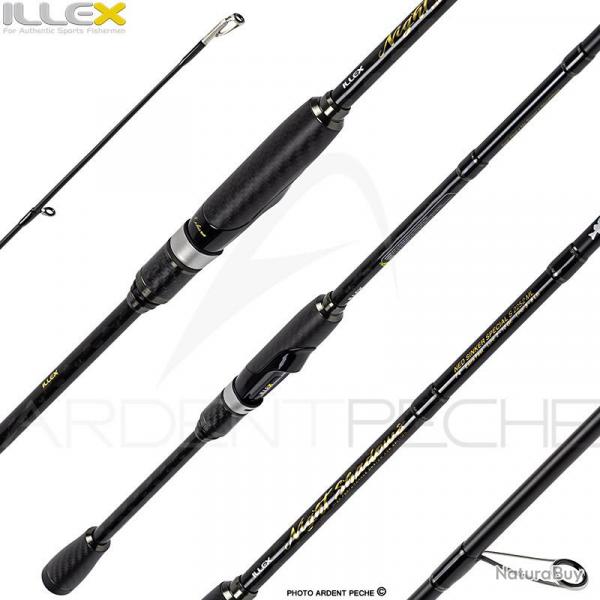 Canne spinning ILLEX Night shadows S 2252 ML Ned sinker