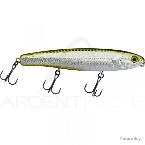 Leurre de surface ILLEX Bonnie silent 128 Secret green sprat