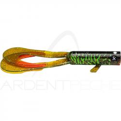 Leurre souple LMAB Drunk dancer 18cm Toxic zebra