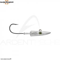 Tête plombée SAKURA Makaira jig head zn 10g