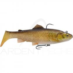 Leurre souple SAVAGE GEAR 3D Trout rattle shad FS 17cm Clear chub