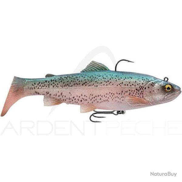 Leurre souple SAVAGE GEAR 3D Trout rattle shad FS 17cm Clear rainbow