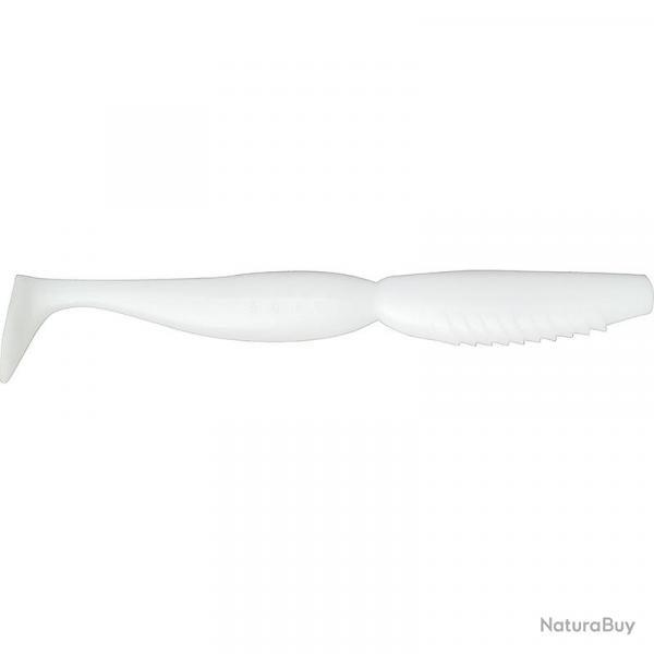 Leurre souple MEGABASS Super spindle 6 Solid white