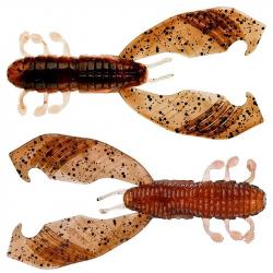 Leurre souple GUNKI Boogie craw vib 90 Lightning brown