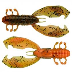 Leurre souple GUNKI Boogie craw vib 90 Watermelon orange