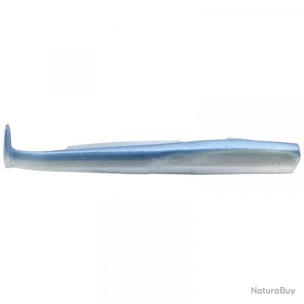 Leurre souple FIIISH Black eel corps 200 Pearl blue - BE4026