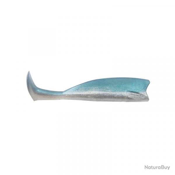 Leurre souple FIIISH Master shad corps 75 Pearl blue