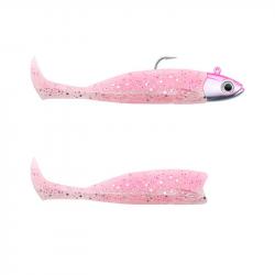 Leurre souple FIIISH Master shad combo 100 Heavy / 21g / Neon pink