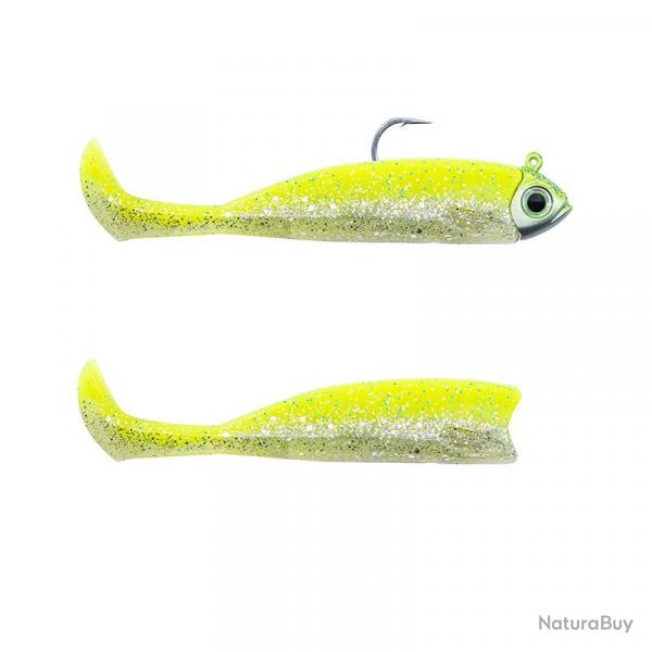 Leurre souple FIIISH Master shad combo 125 Light / 14g / Neon chart