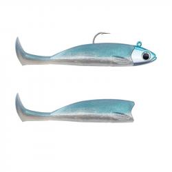 Leurre souple FIIISH Master shad combo 125 Medium / 25g / Pearl blue