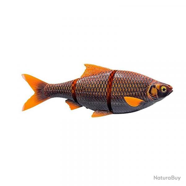 Leurre souple SAVAGE GEAR 3D LT Roach 25cm slow sinking Black