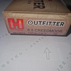 HORNADY Outfitter 120gr en 6.5 creedmoor