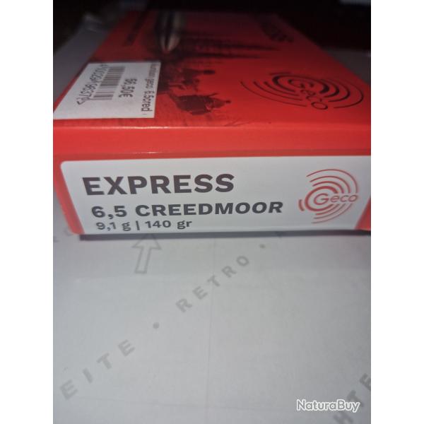 GECO EXPRESS 140gr en 6.5 creedmoor