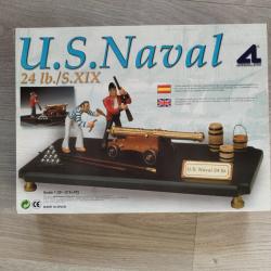Maquette de canon u.s naval 1 : 30 ème Artisania Latina
